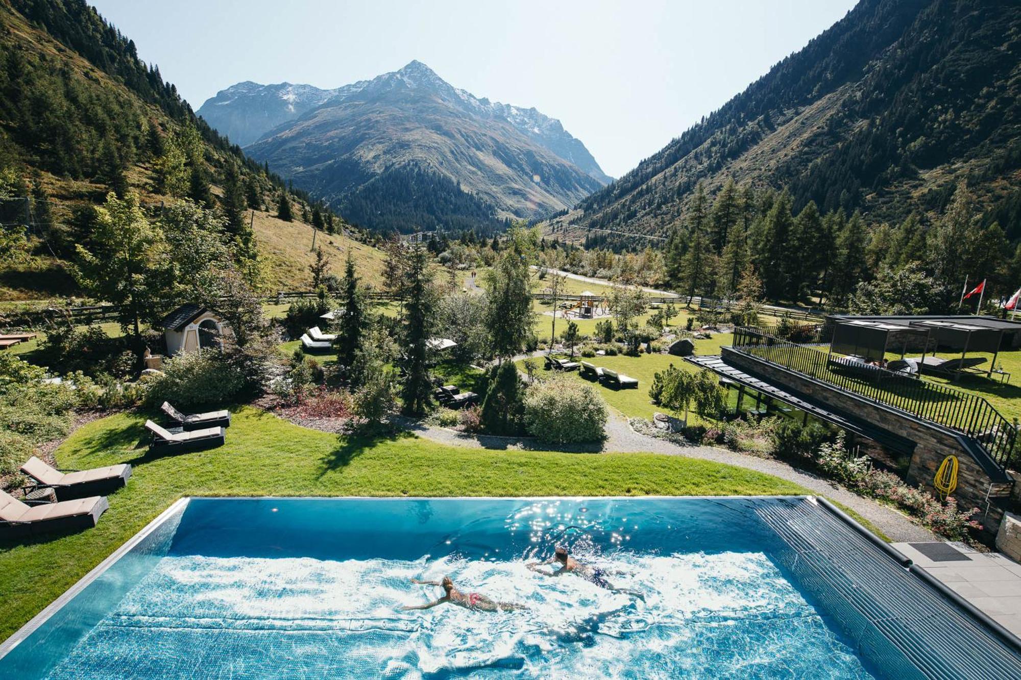 Verwoehnhotel Wildspitze Sankt Leonhard im Pitztal Exterior foto