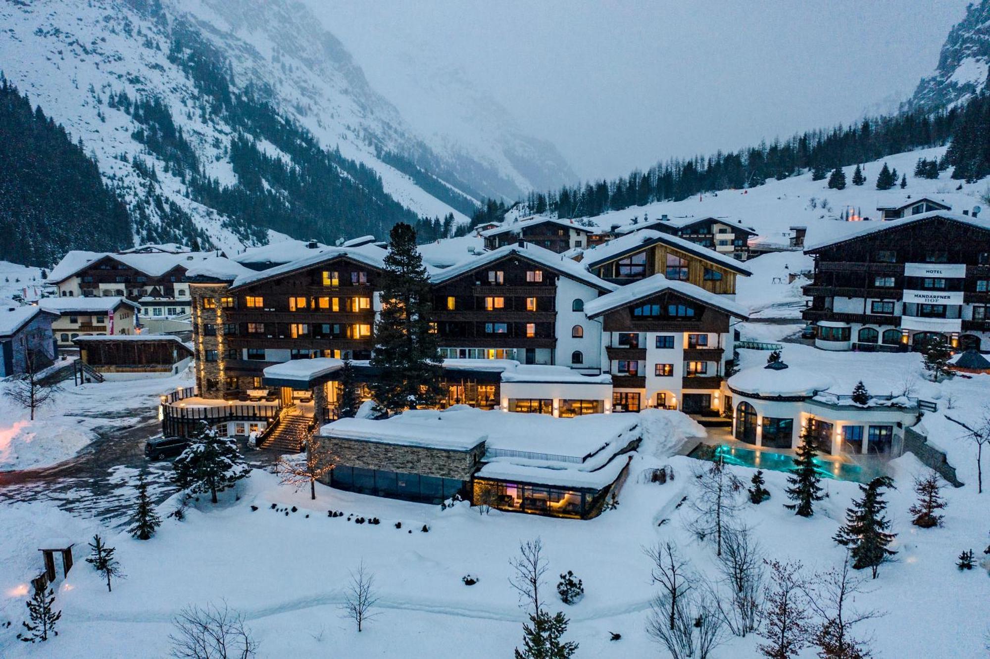 Verwoehnhotel Wildspitze Sankt Leonhard im Pitztal Exterior foto